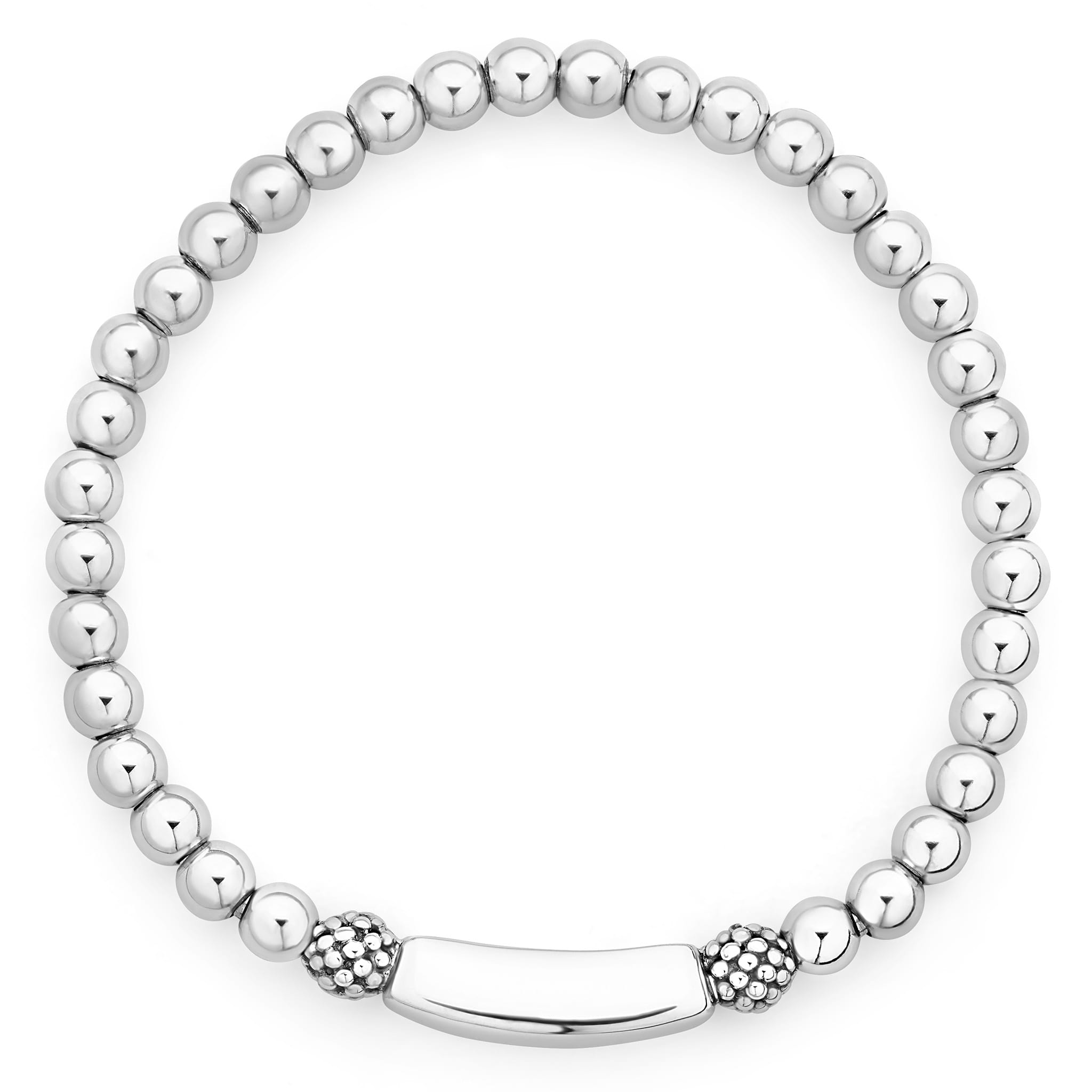 Top view of Nana Stretch Bead Bracelet